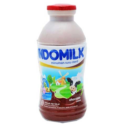 INDOMILK  CAIR CHOCO 4 X 195 190 ML